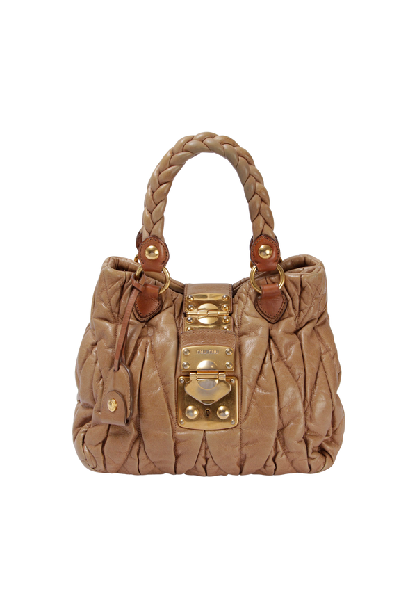 PRUGNA MATELASSÉ BAG