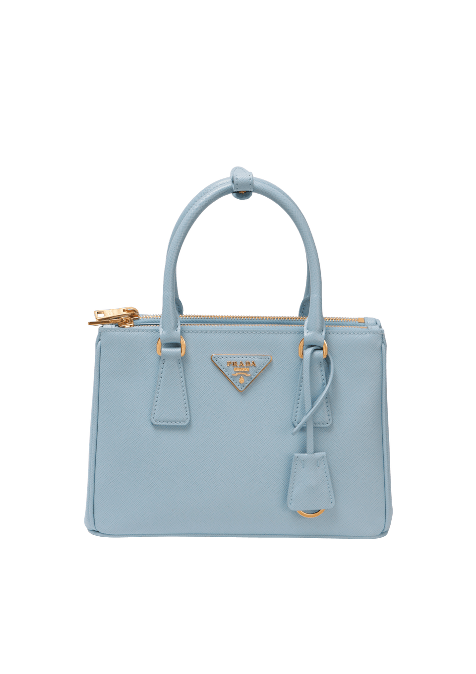 SMALL SAFFIANO DOUBLE ZIP GALLERIA