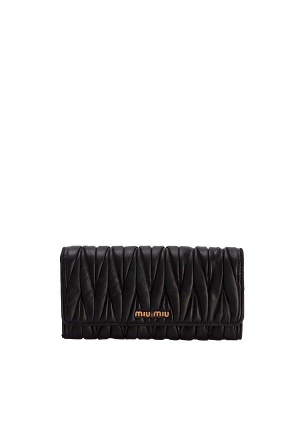 MATELASSÉ LONG WALLET