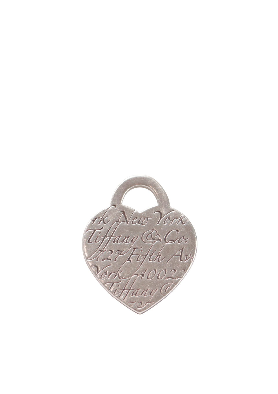 NOTES FIFTH AVENUE NEW YORK HEART PENDANT CHARM