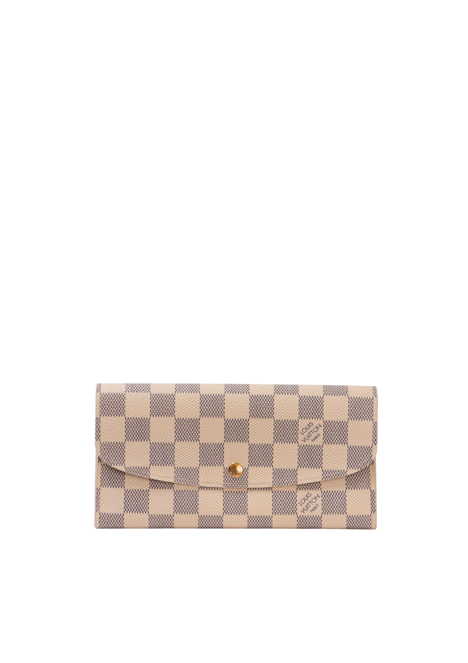 DAMIER AZUR PATTERN EMILIE WALLET