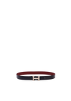 REVERSIBLE H BUCKLE BELT