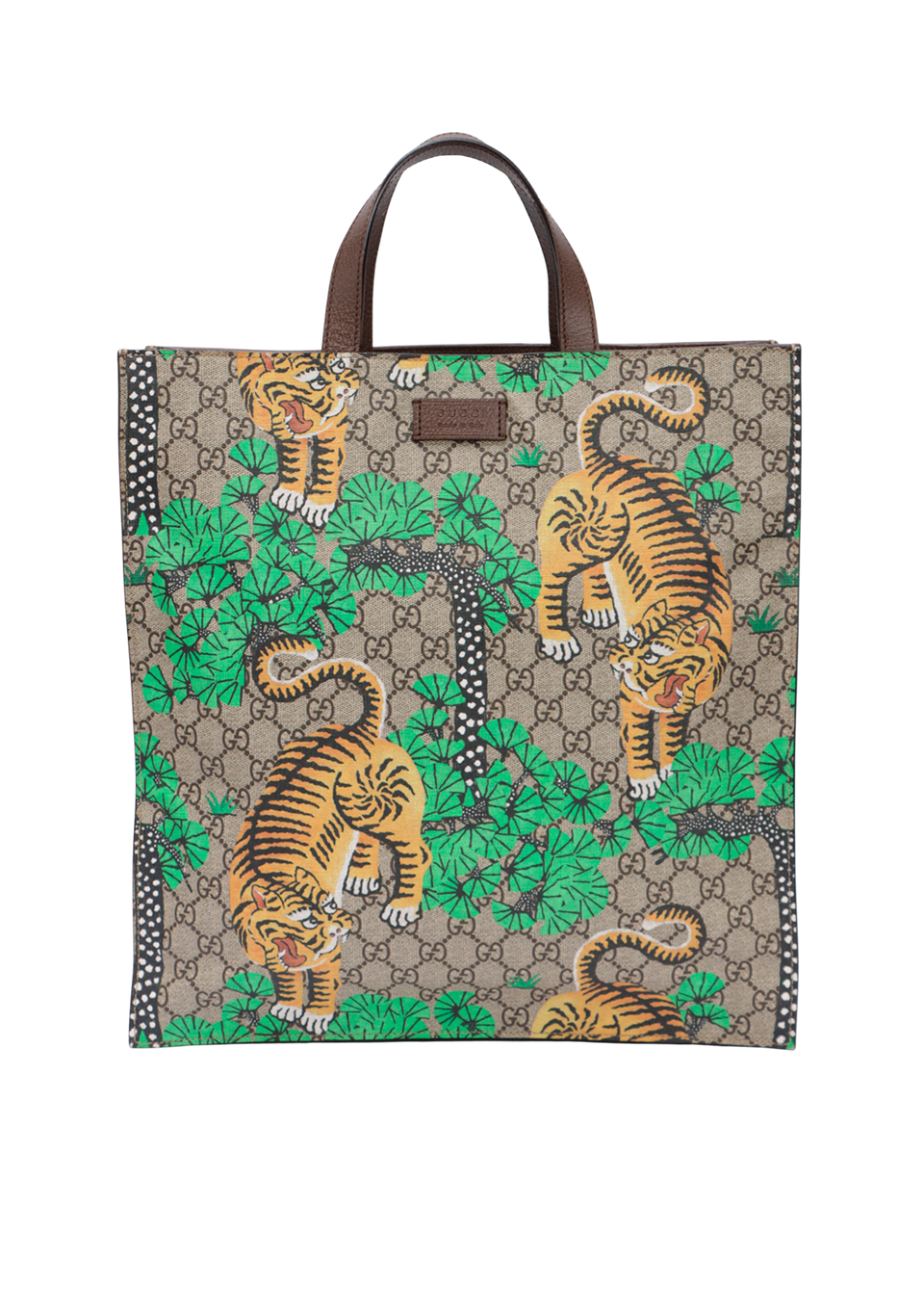 GG SUPREME BENGAL TIGER VERTICAL TOTE