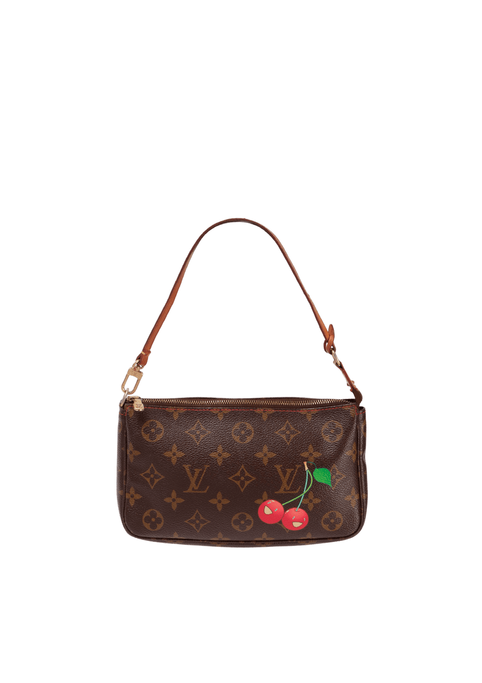 X TAKASHI MURAKAMI MONOGRAM CHERRY POCHETTE ACCESSOIRES