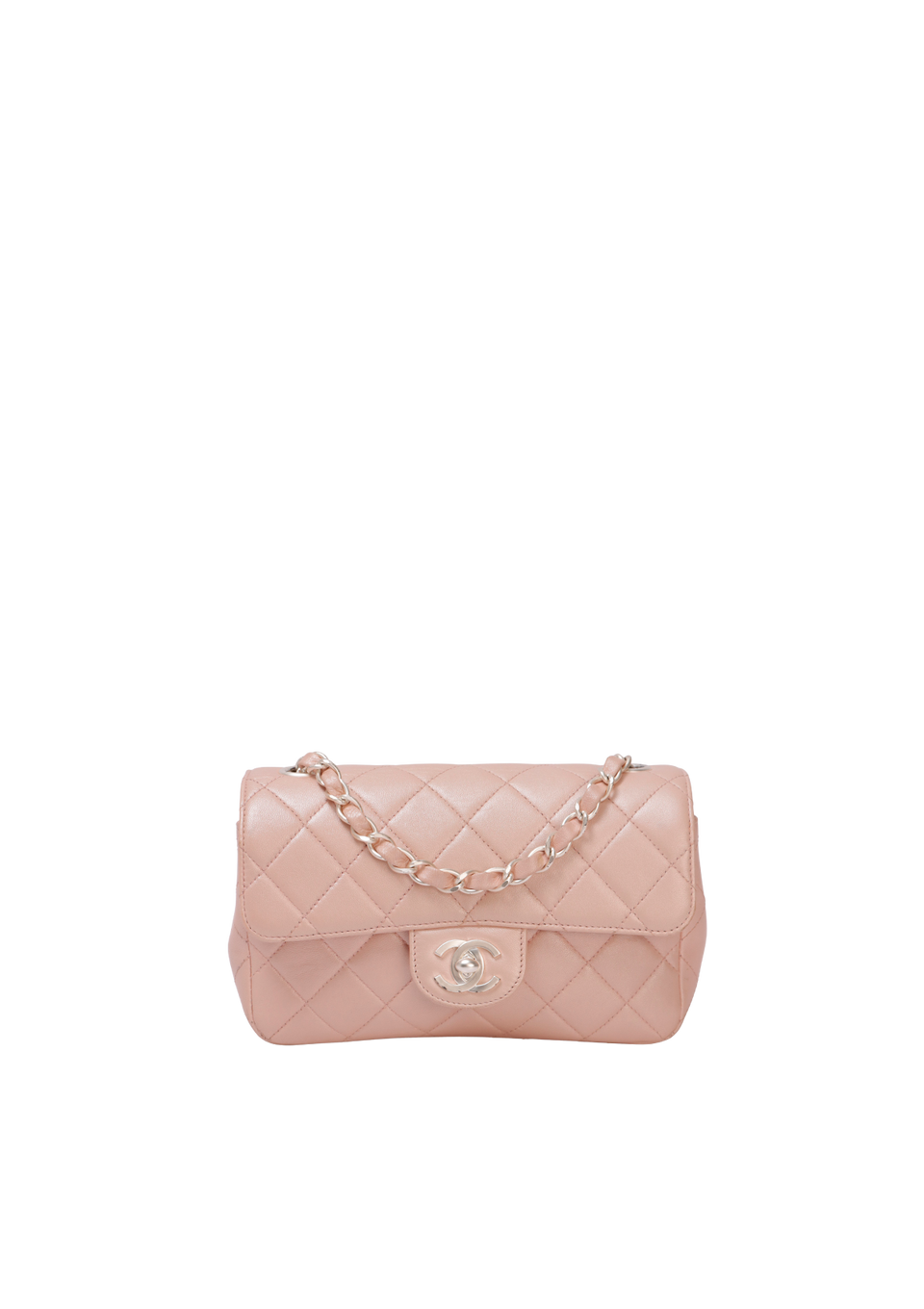 EXTRA MINI CLASSIC SINGLE FLAP LAMBSKIN
