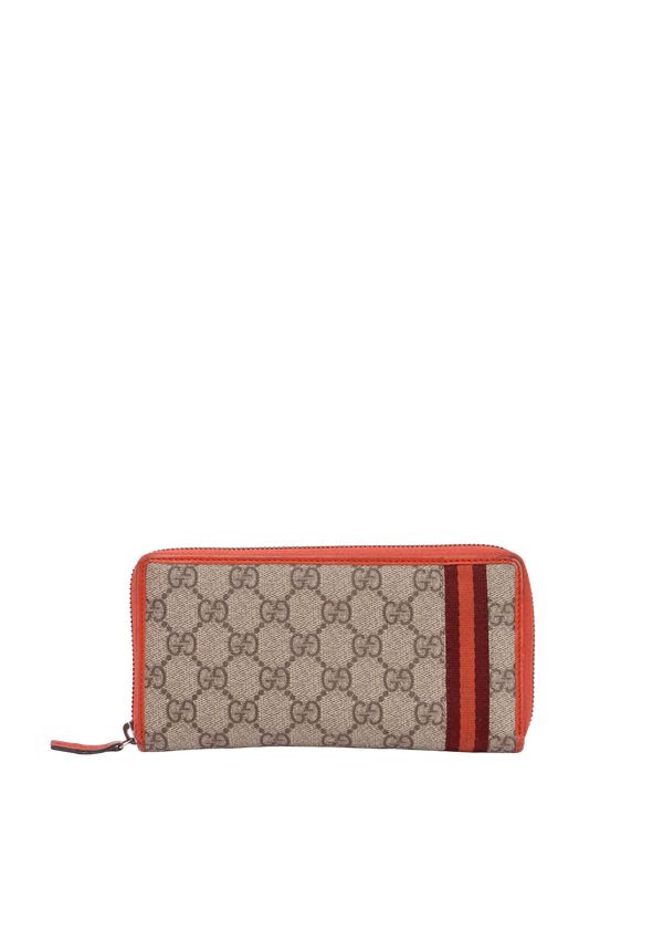 GG SUPREME ZIP AROUND WALLET