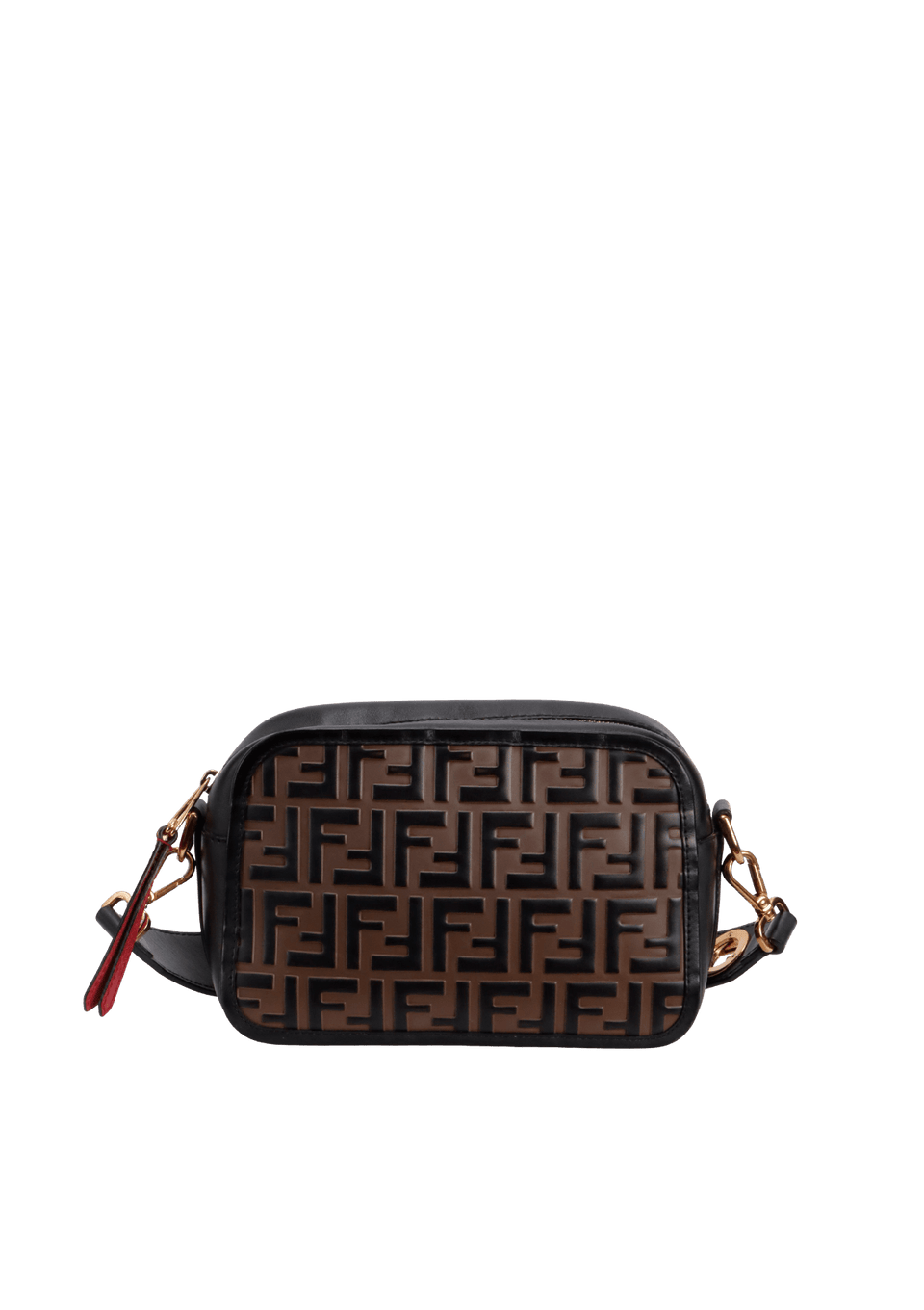 ZUCCA EMBOSSED CAMERA BAG