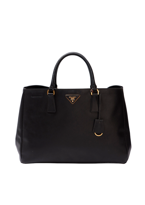 LARGE SAFFIANO LUX DOUBLE ZIP GALLERIA