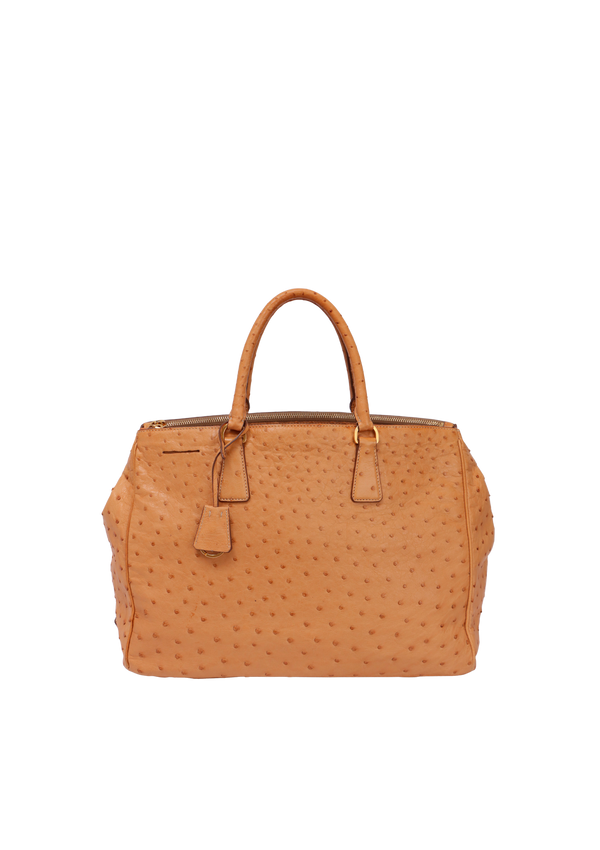 OSTRICH STRUZZO EXECUTIVE TOTE