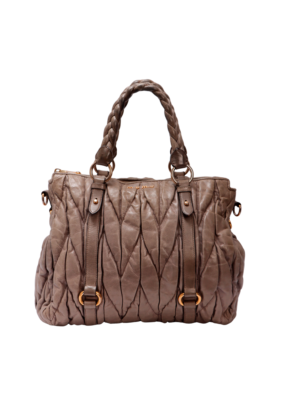 MATELASSE SATCHEL BAG