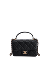 MINI TRENDY CC FLAP BAG LAMBSKIN