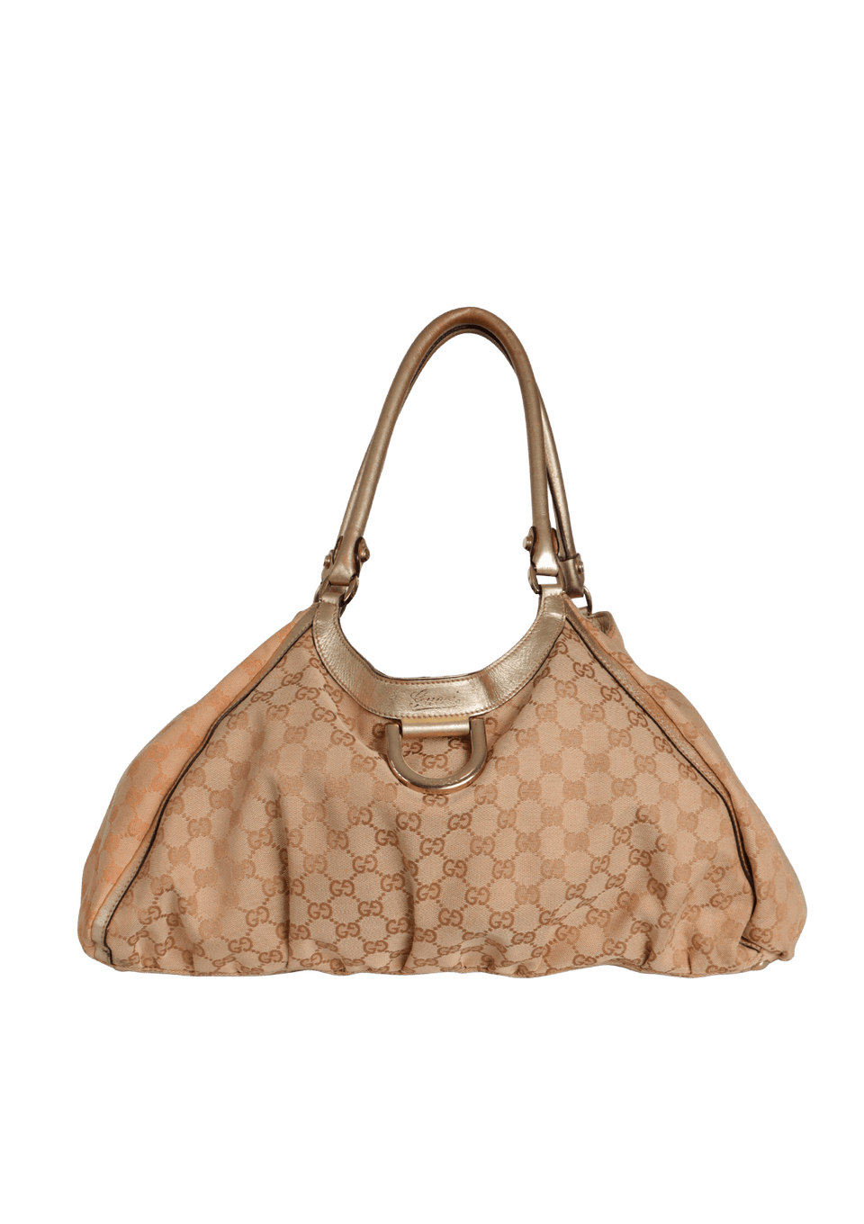 GG CANVAS D RING HOBO