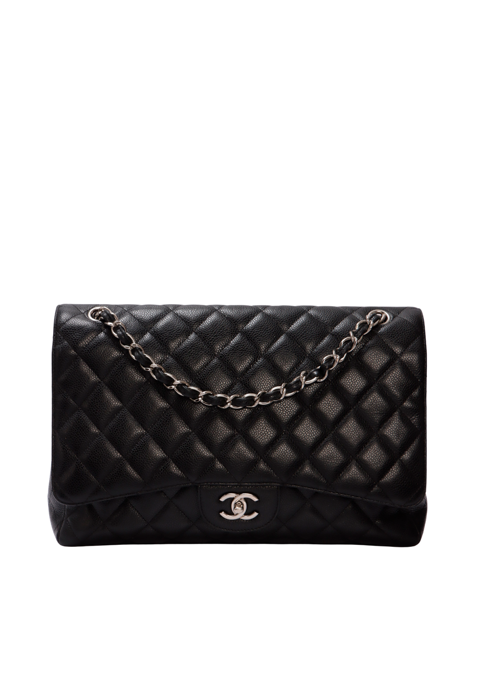 MAXI CLASSIC SINGLE FLAP CAVIAR