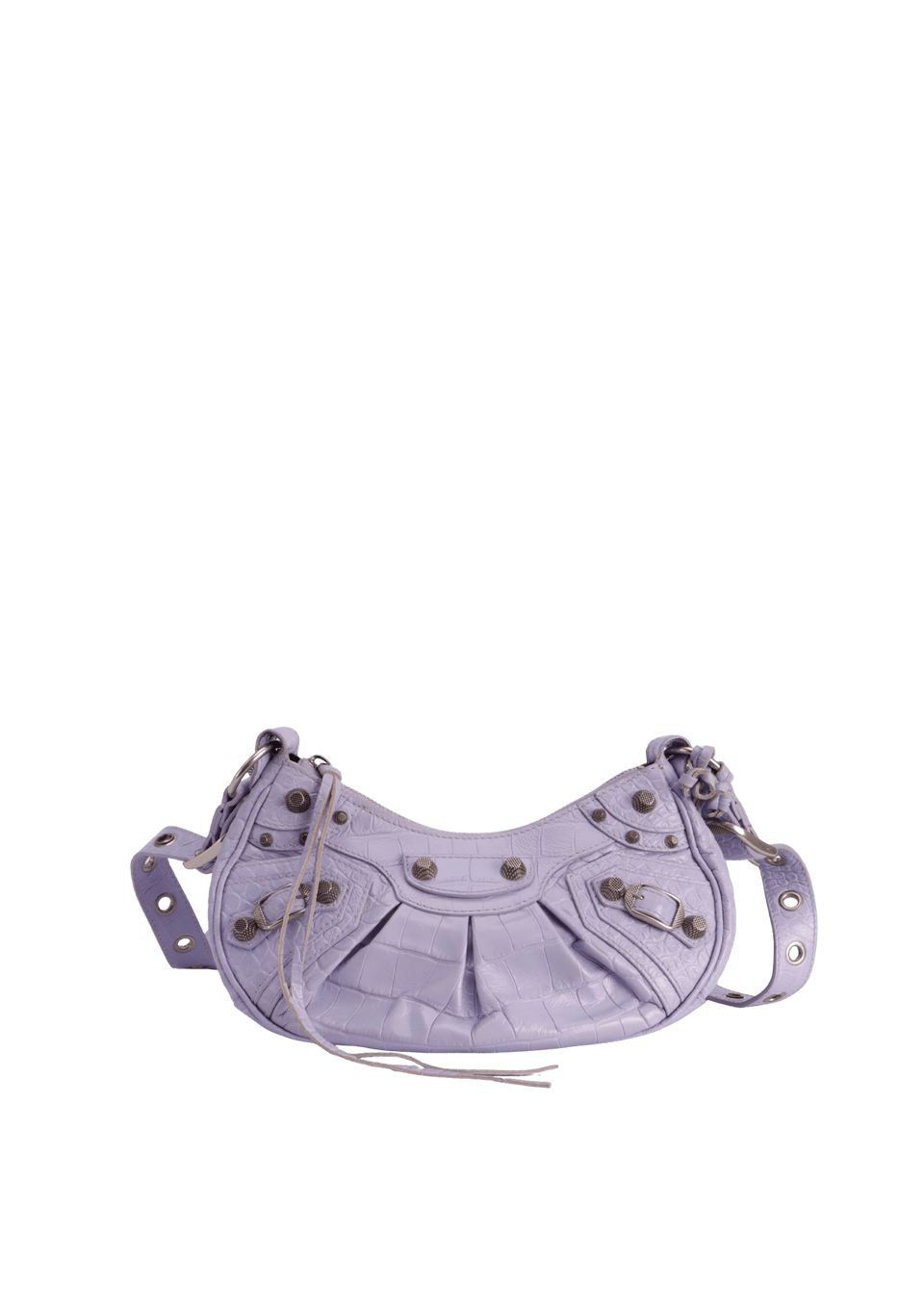 LE CAGOLE XS CROCODILE EMBOSSED