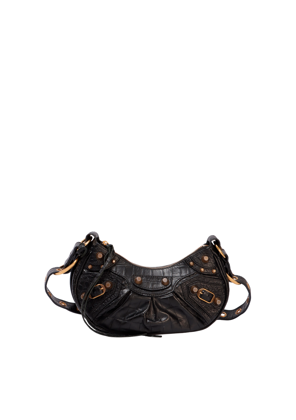 LE CAGOLE XS CROCODILE EMBOSSED