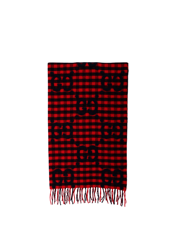 GG FRINGE SCARF