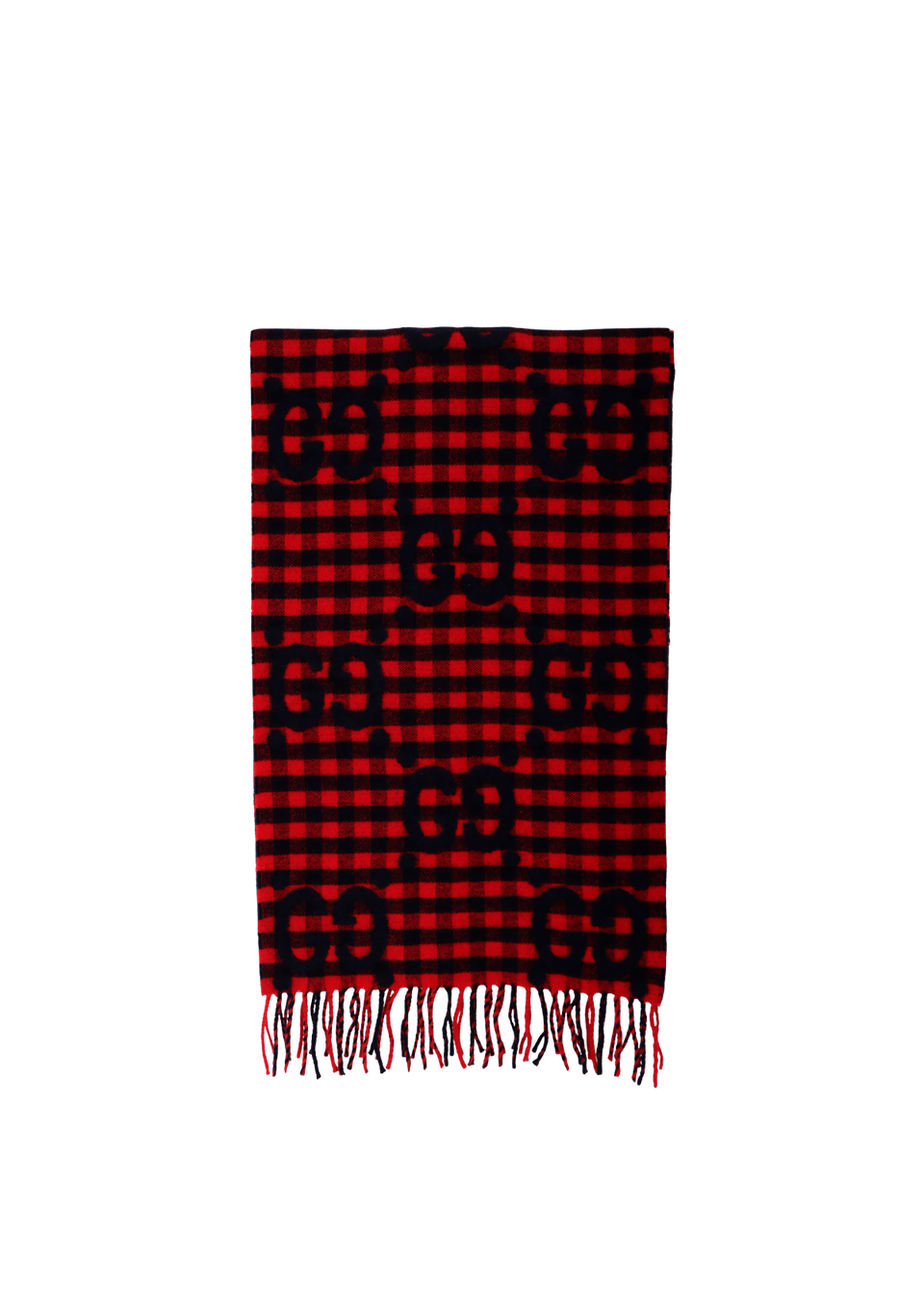 GG FRINGE SCARF