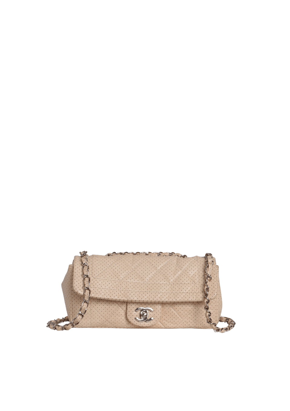 SMALL PERFORATED FLAP BAG