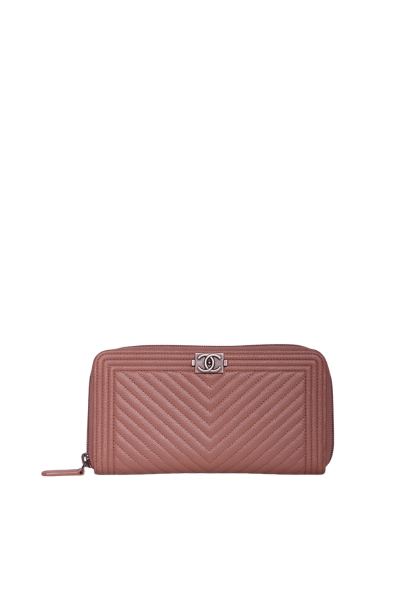 BOY CHEVRON CONTINENTAL WALLET