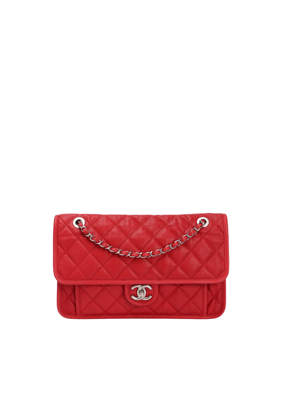 JUMBO FRENCH RIVIERA FLAP BAG