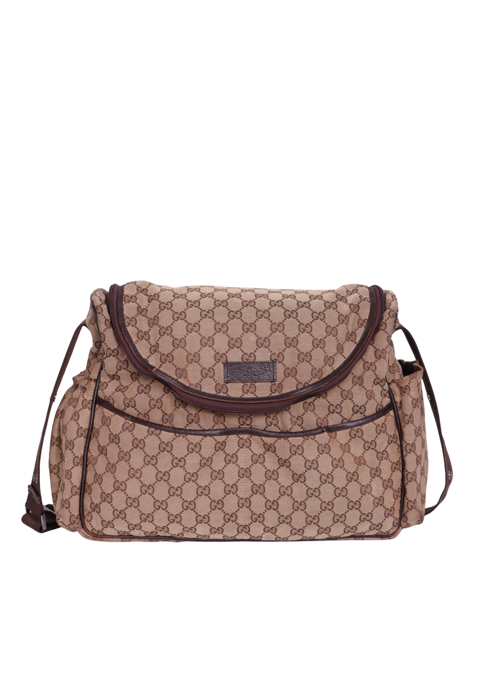 GG CANVAS DIAPER BAG