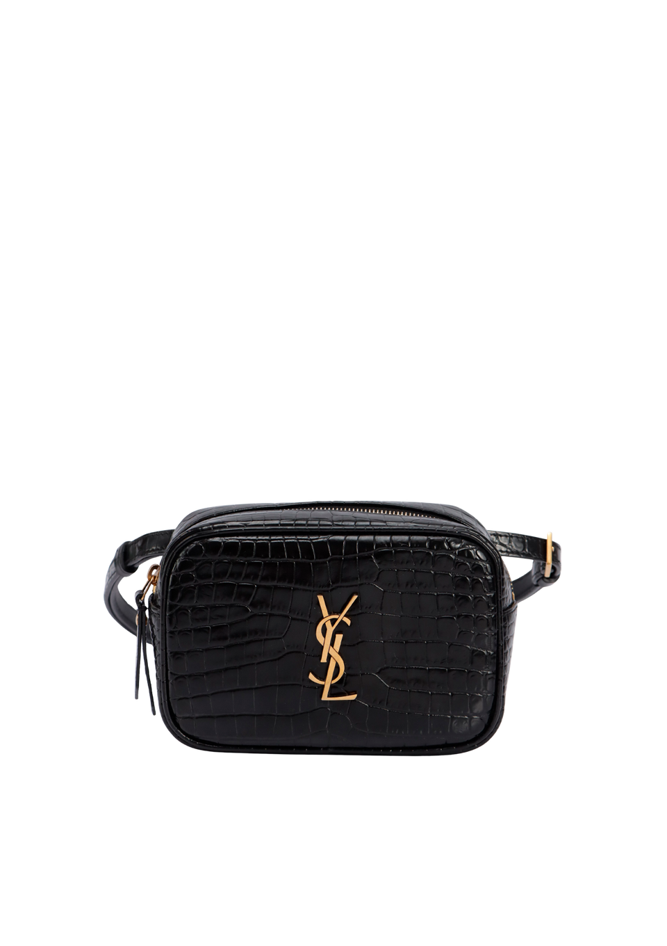 CROCODILE EMBOSSED LOU CAMERA BAG