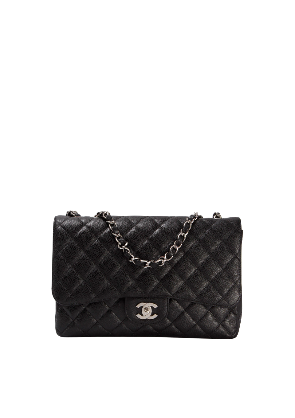 JUMBO CLASSIC SINGLE FLAP CAVIAR
