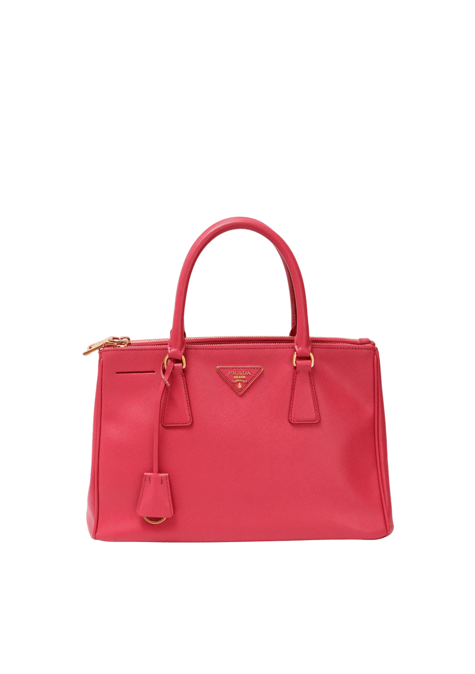 MEDIUM SAFFIANO LUX DOUBLE ZIP GALLERIA