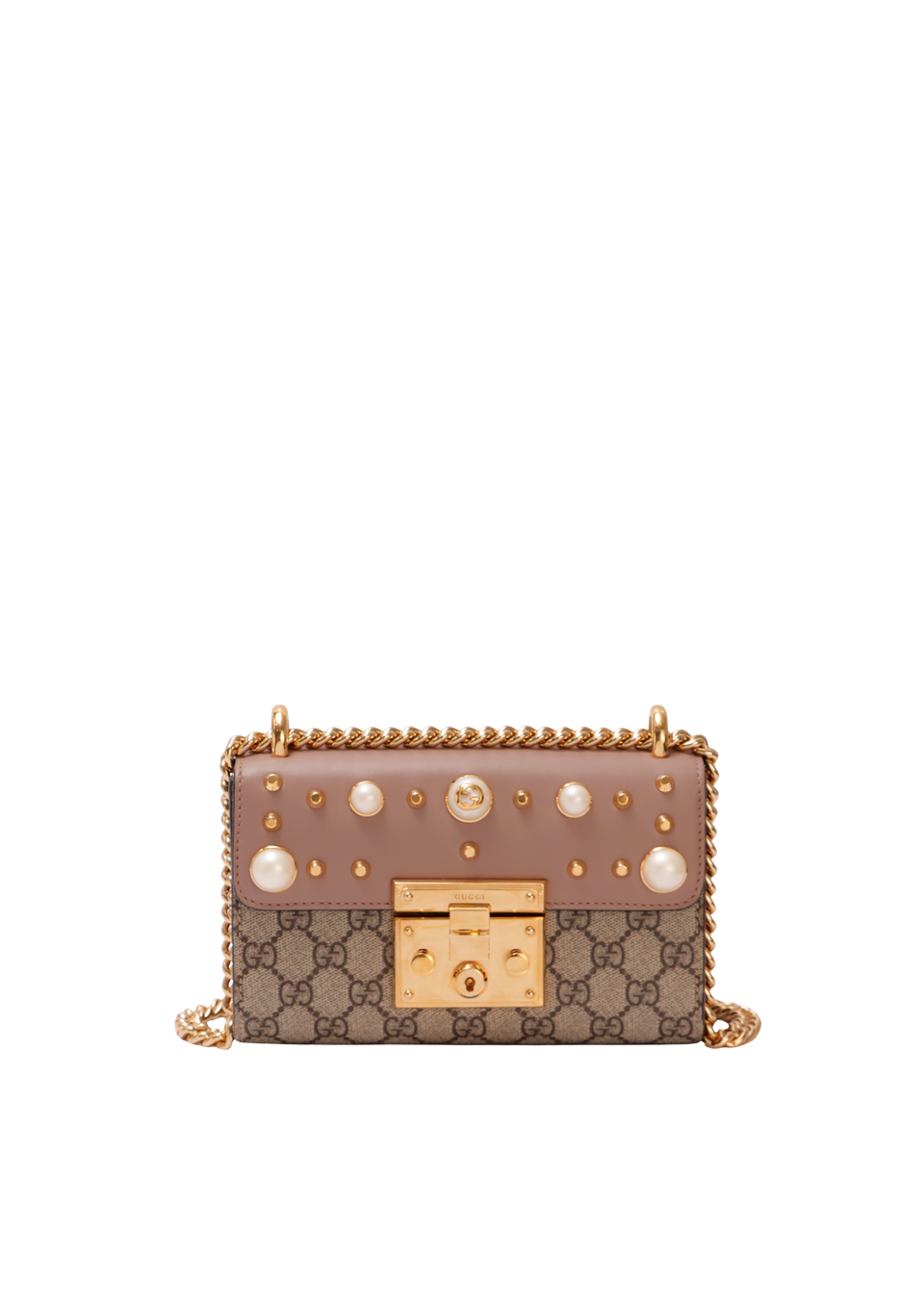 SMALL GG SUPREME PADLOCK BAG