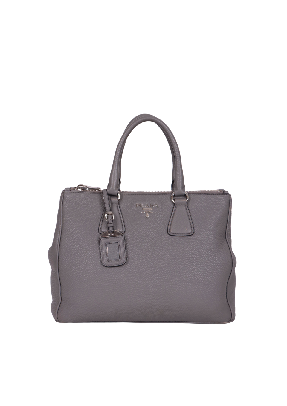 LARGE VITELLO DAINO DOUBLE ZIP GALLERIA