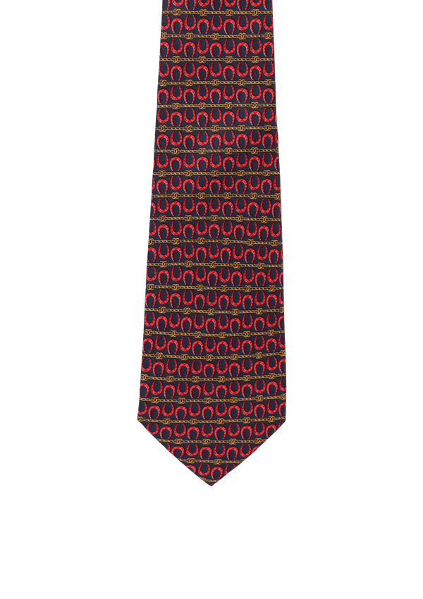 PRINTED SILK TIE