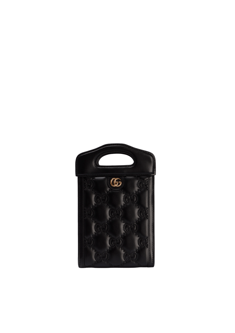 GG MATELASSE MINI TOP HANDLE BAG