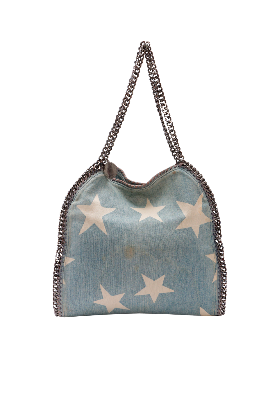 DENIM FALABELLA TOTE BAG