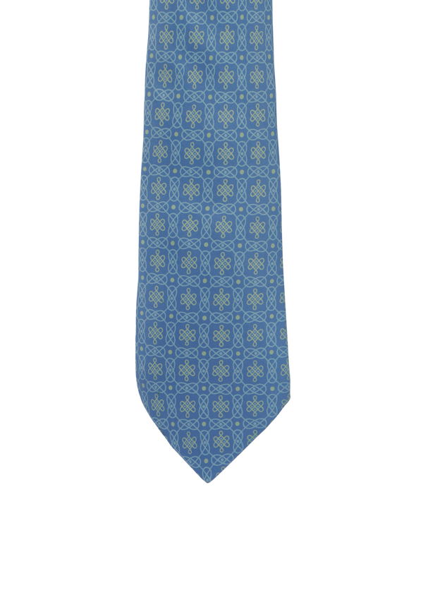 PRINTED SILK TIE