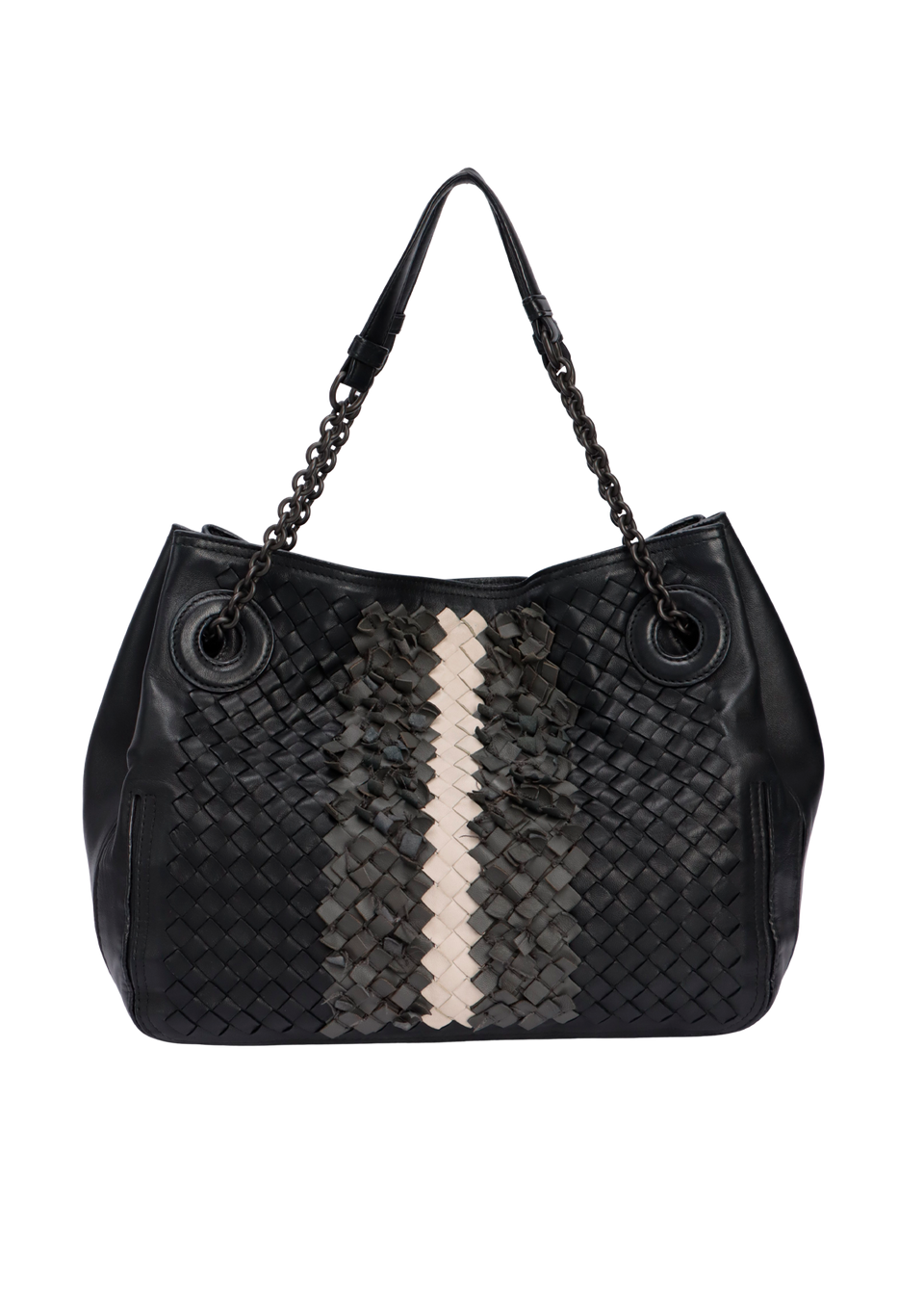 ACCORDION CHAIN INTRECCIATO NAPPA TOTE