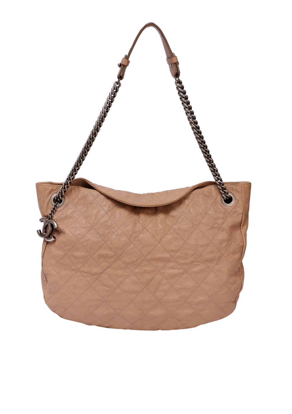 CHIC TALL SHOPPING TOTE CAVIAR