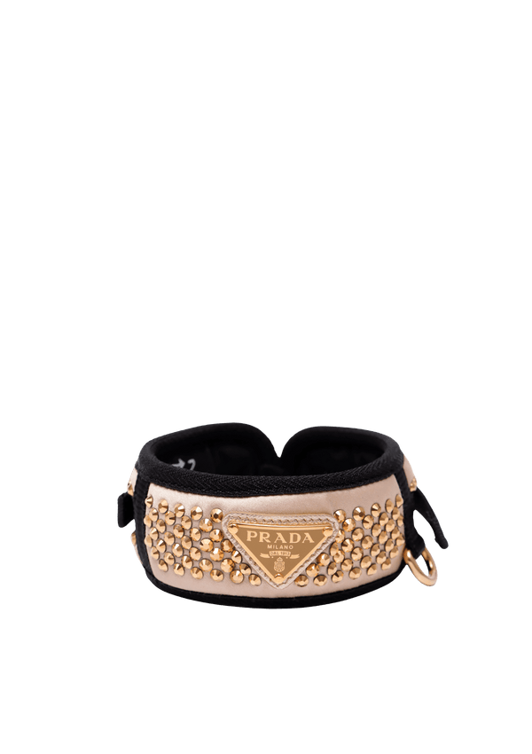 RE-NYLON CRYSTAL EMBELLISHED PET COLLAR