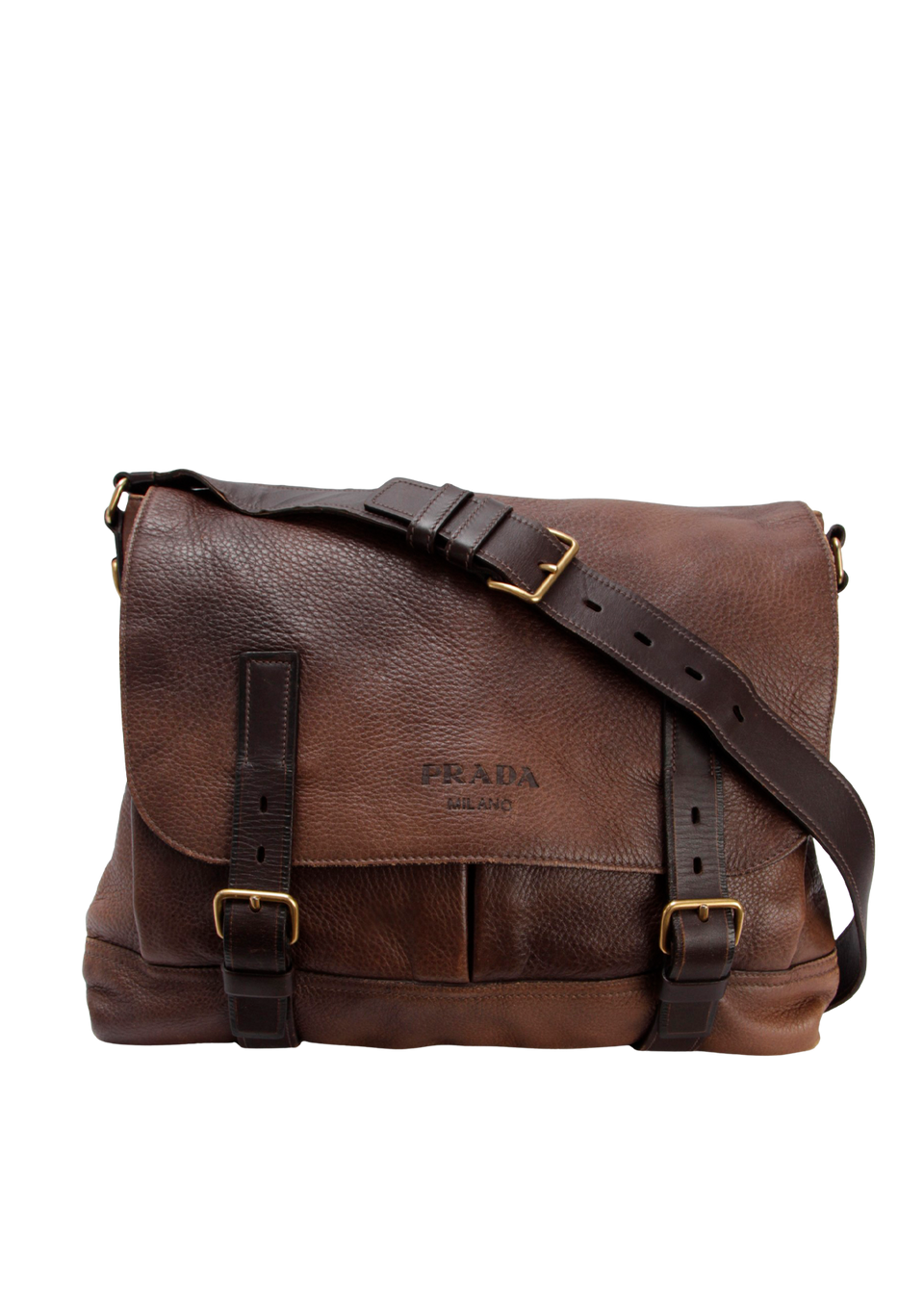 LEATHER MESSENGER BAG