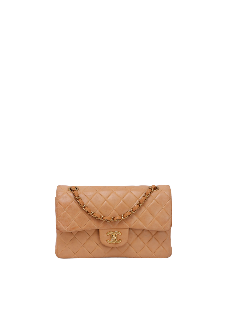 VINTAGE SMALL DOUBLE FLAP BAG