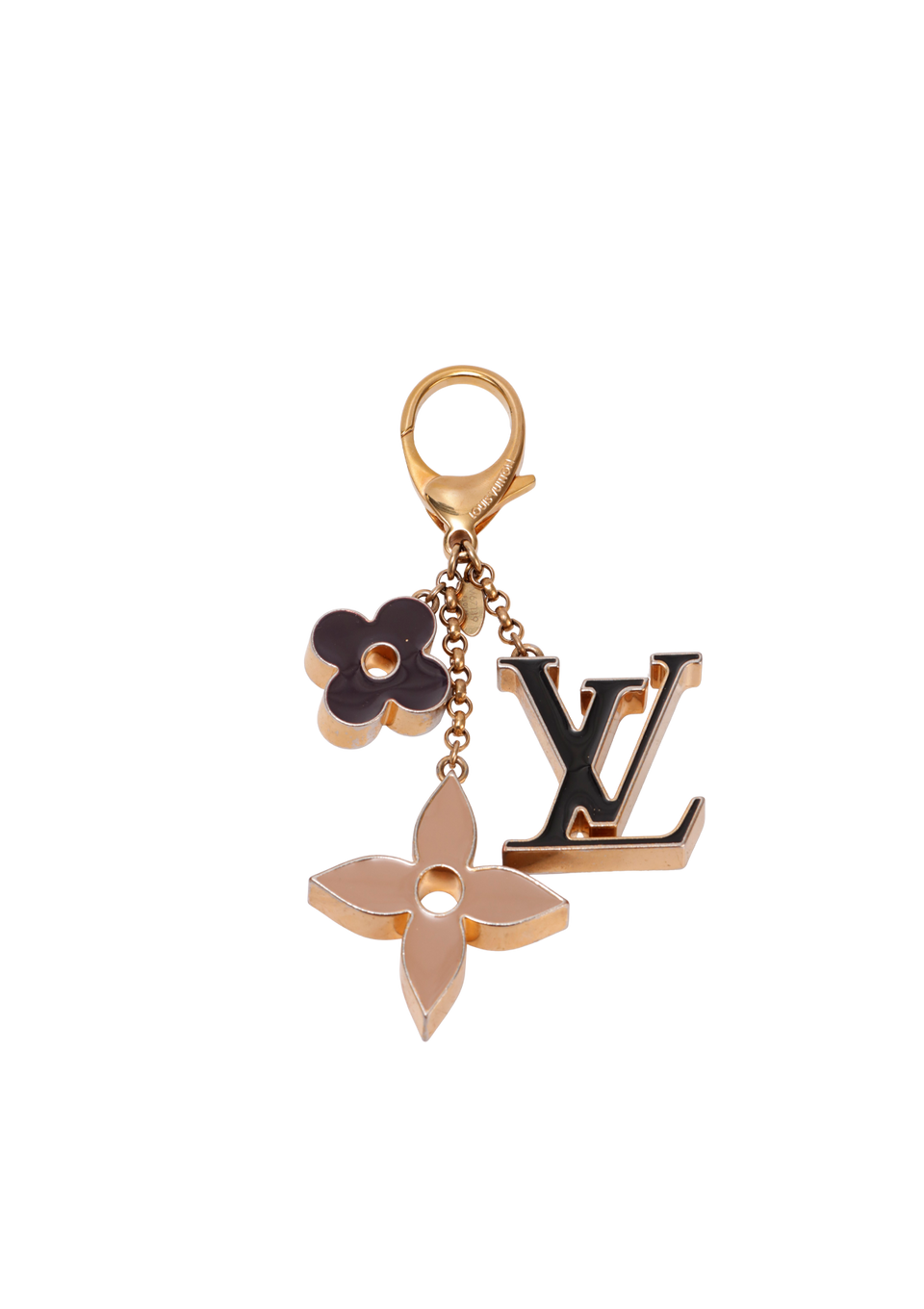 FLEUR DE MONOGRAM CHARM