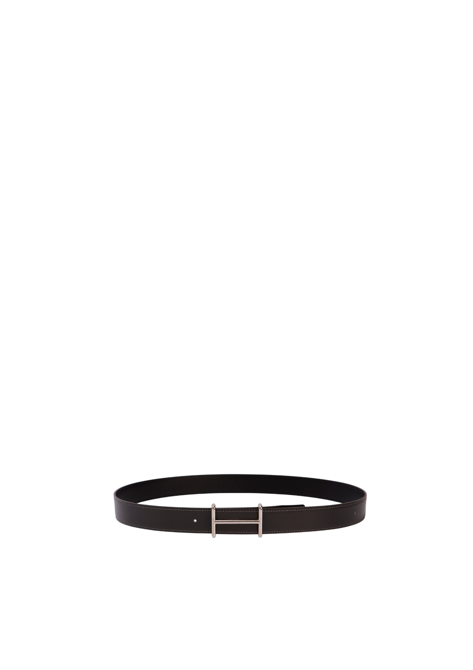 REVERSIBLE H BUCKLE BELT 90