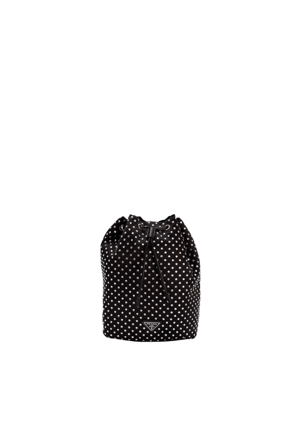 RASO CRYSTAL BUCKET BAG