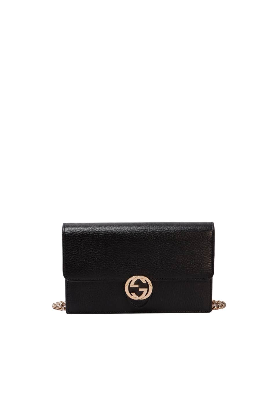INTERLOCKING G DOLLAR CHAIN WALLET