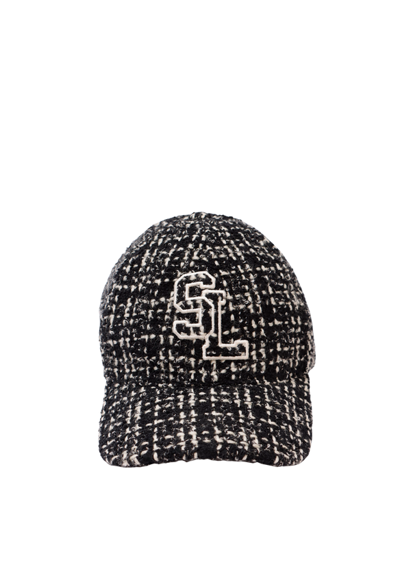 TWEED BASEBALL CAP