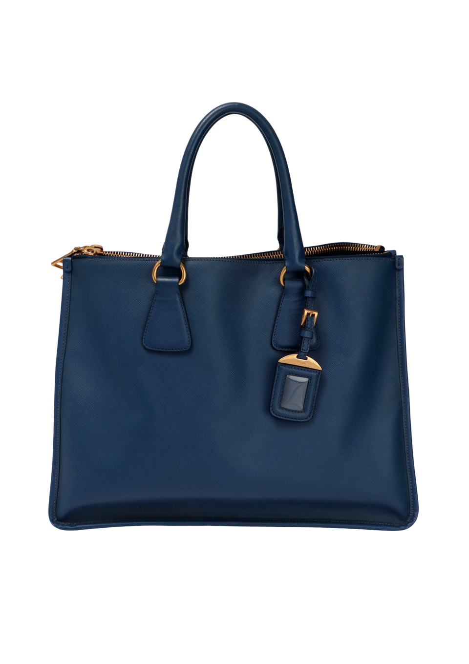 LARGE SAFFIANO LUX DOUBLE ZIP GALLERIA