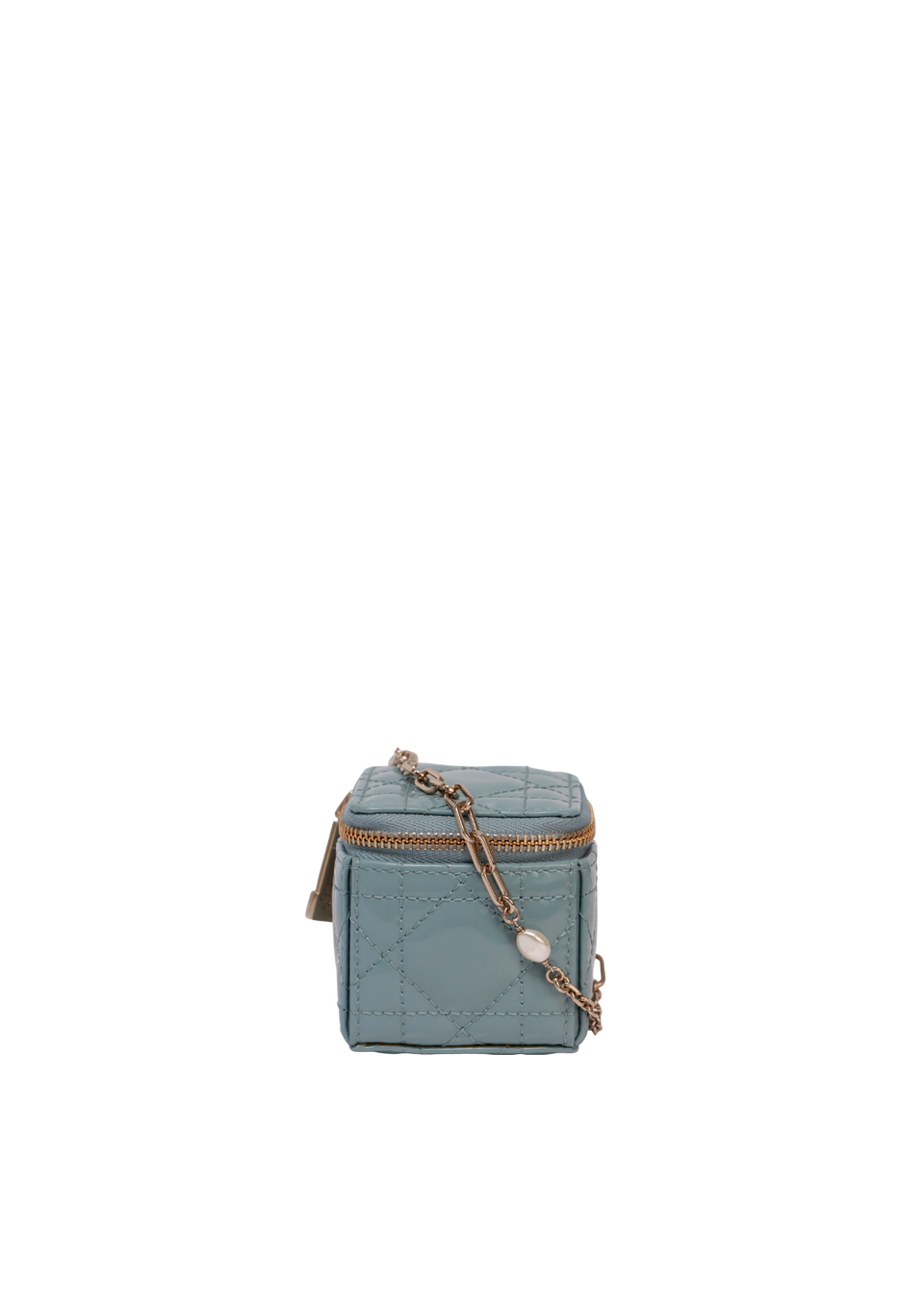 MICRO CANNAGE LADY DIOR CUBE POUCH