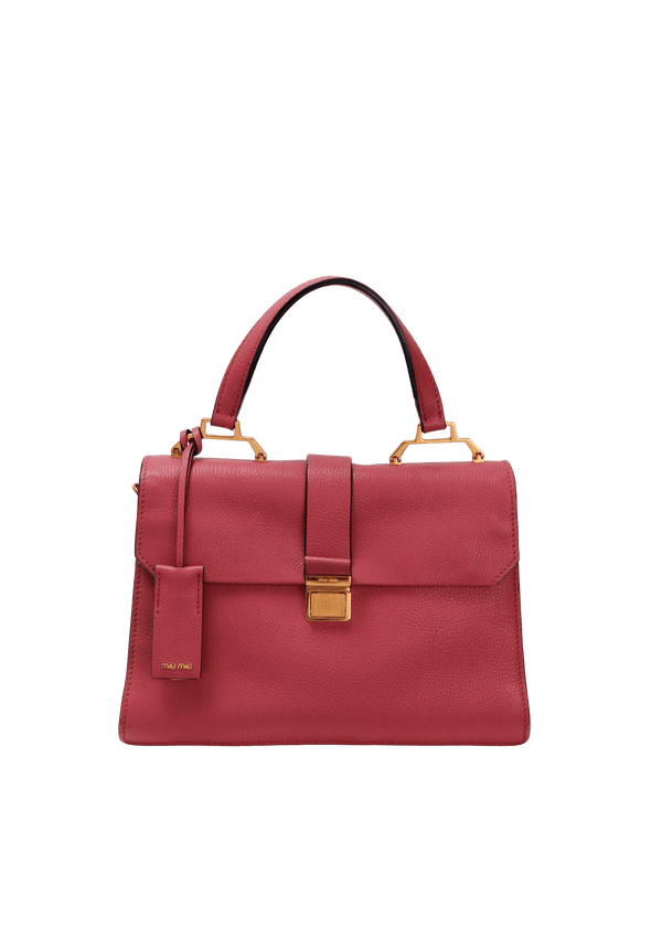 MADRAS TOP HANDLE BAG