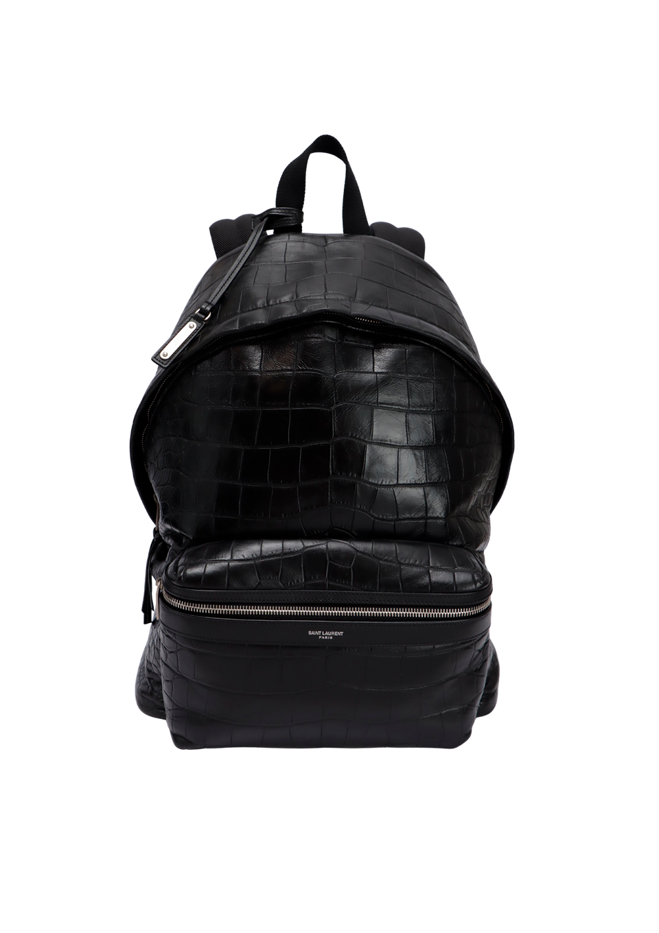 CROCODILE EMBOSSED CITY BACKPACK