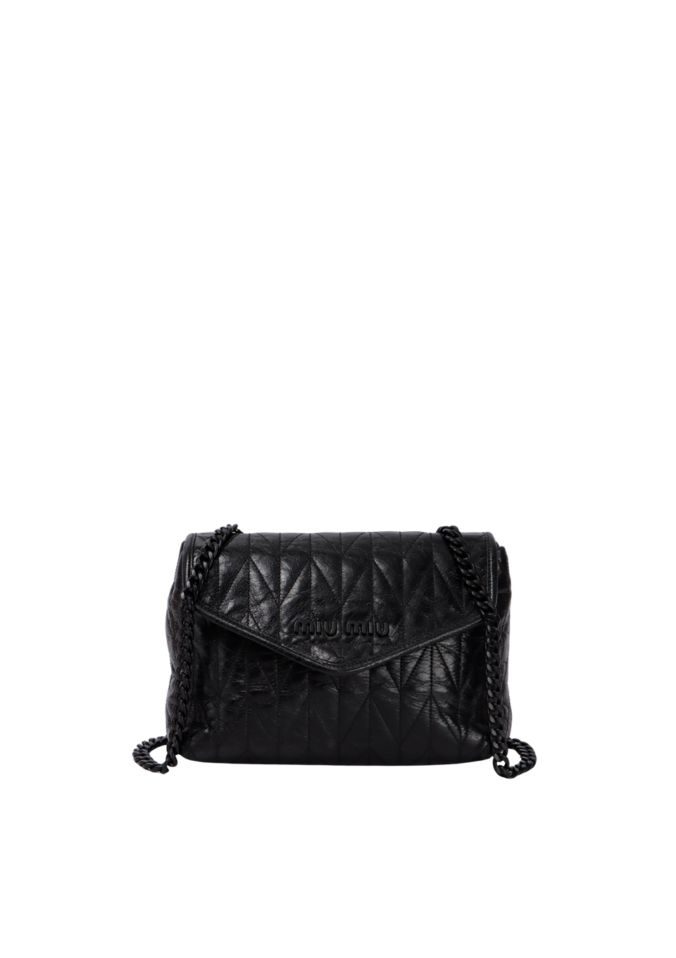 LEATHER FLAP BAG