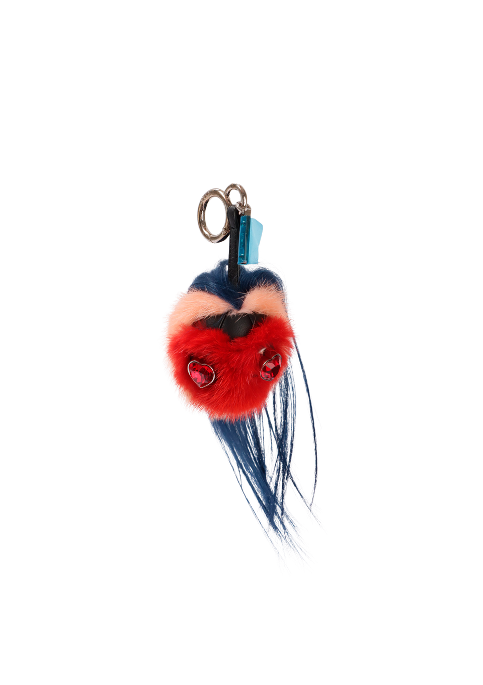 MONSTER BUG HEART BAG CHARM